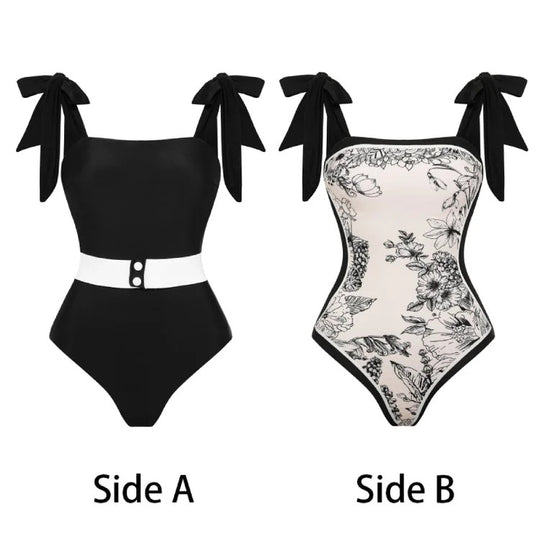 Damen Baderock und Tankini-Set R&B