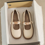 Damen elegante Ballerinas mit Schleifenakzent