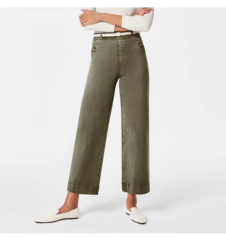 Damen weite Baumwollhose R&B