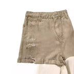 Damen Modische Sommer-Shorts mit Destroyed-Details R&B