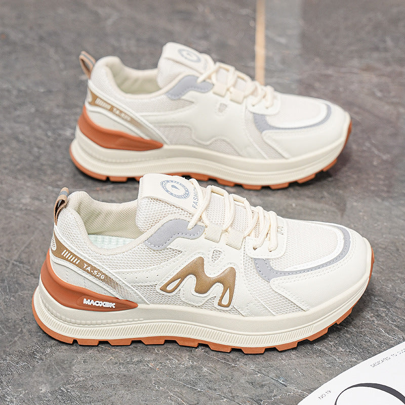 Damen Lauf- und Freizeitschuhe mit atmungsaktiver Mesh-Oberfläche und dämpfender Sohle R&B