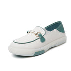 Damen Bequeme Slip-On Schuhe mit modischem Dekor und rutschfester Sohle R&B