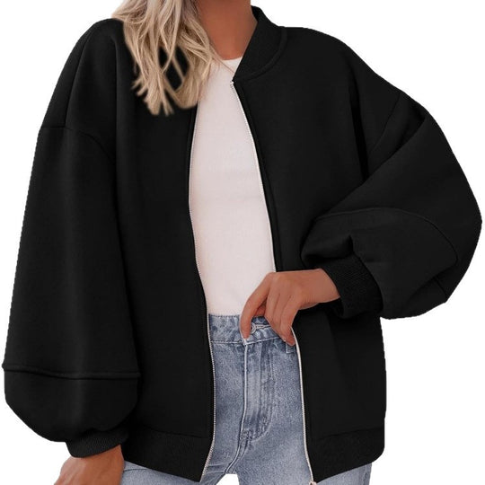 Damen Oversized Sweaterjacke R&B