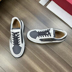 Damen modische Sneakers mit robustem Profil und strapazierfähiger Gummisohle R&B