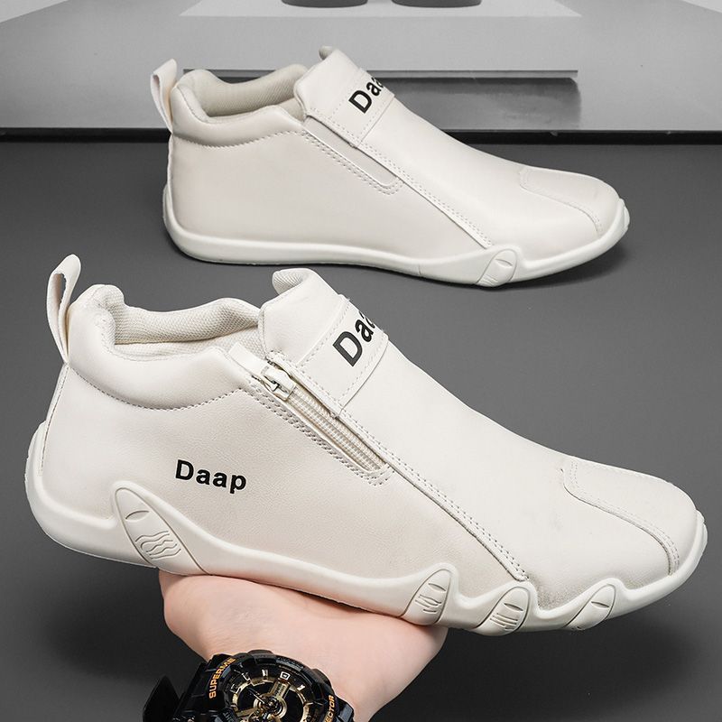 Damen modische Stiefel mit praktischem Reißverschluss und rutschfester Sohle R&B