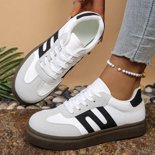 Damen Sneakers mit gepolsterter Sohle und modischem Design R&B