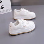 Damen Komfortable Sneaker mit dicker Laufsohle und modischem Design R&B