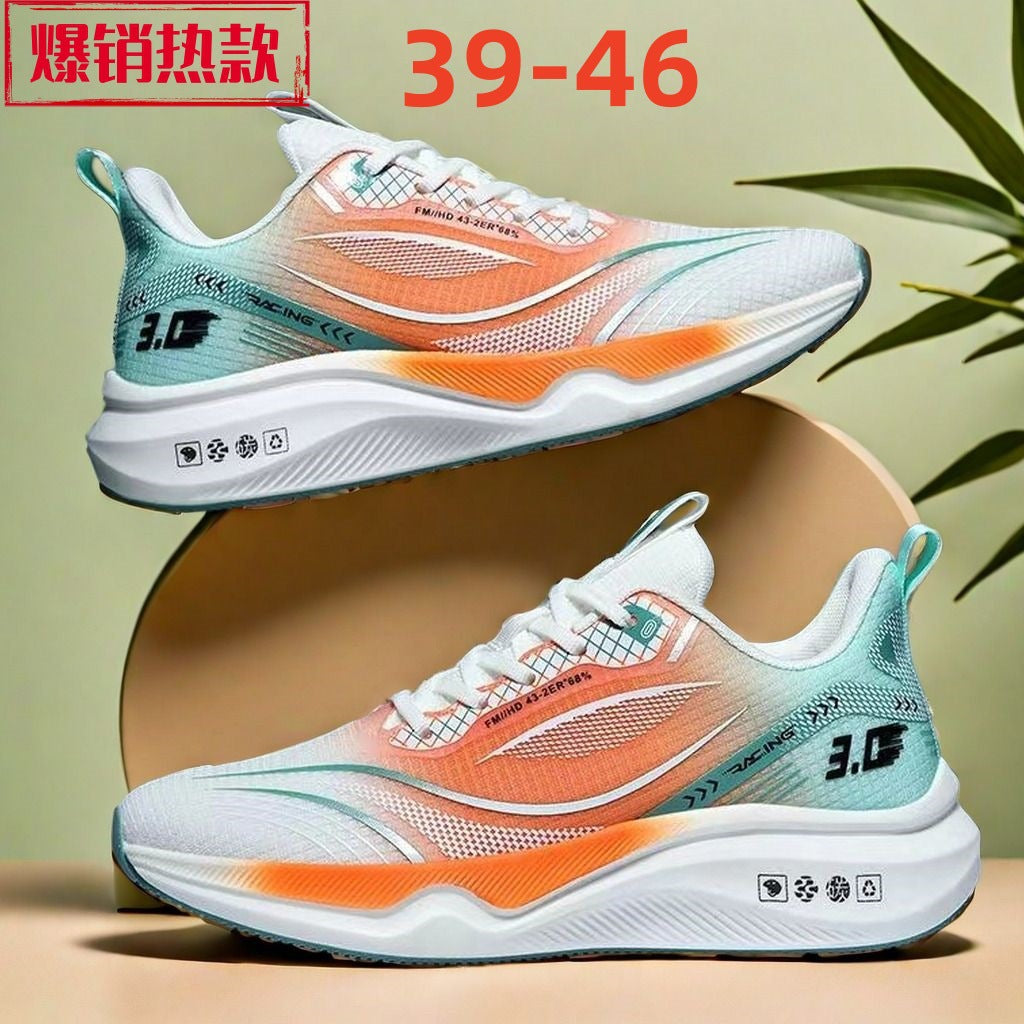 Damen leistungsstarke Laufschuhe mit atmungsaktivem Obermaterial und dämpfender Sohle R&B