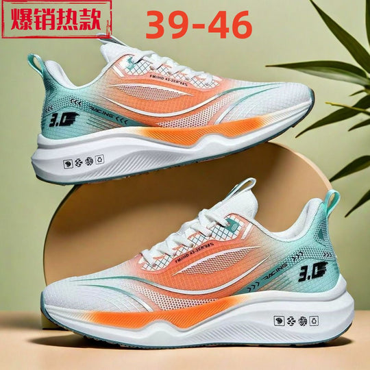 Damen leistungsstarke Laufschuhe mit atmungsaktivem Obermaterial und dämpfender Sohle R&B