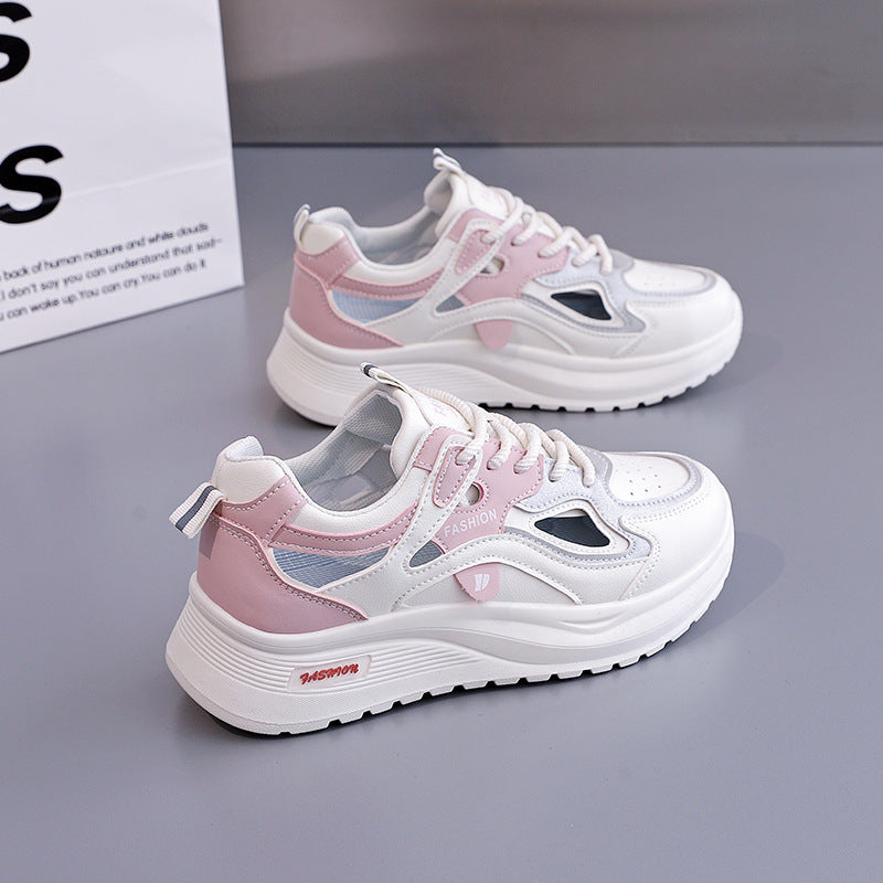 Damen Sportliche Sneakers mit atmungsaktiver Mesh-Oberfläche und modischem Design R&B