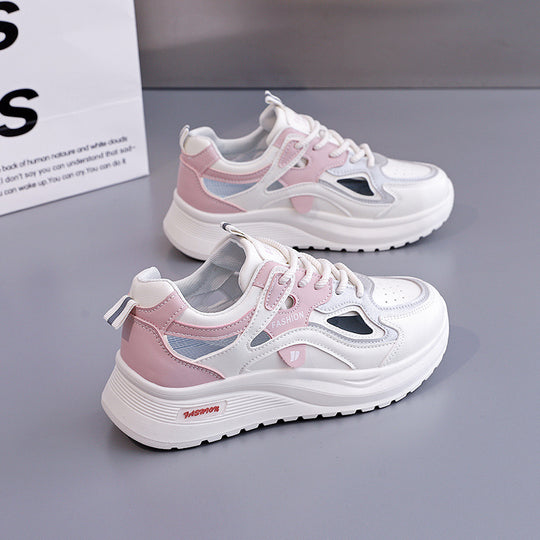 Damen Sportliche Sneakers mit atmungsaktiver Mesh-Oberfläche und modischem Design R&B