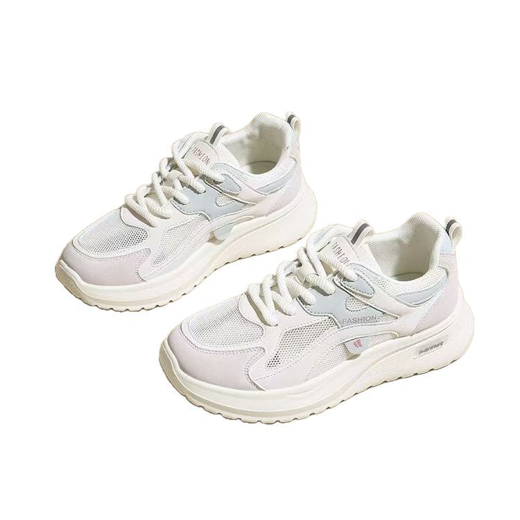 Damen Sportliche Sneakers mit atmungsaktiver Netzstruktur und rutschfester Sohle R&B