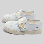 Damen Clogs mit praktischen Klettverschlüssen und tierischen Applikationen
