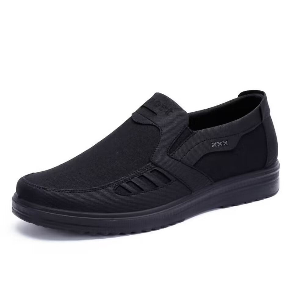 Damen sportliche Slip-On Sneakers mit atmungsaktivem Mesh-Obermaterial