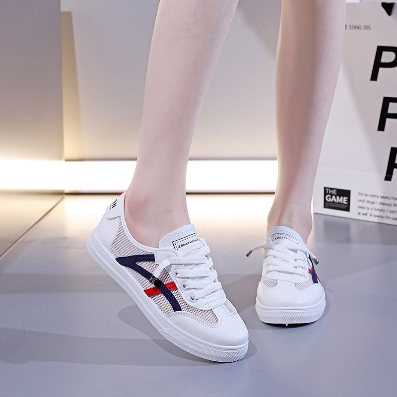 Damen modische Freizeitsneaker mit rutschfester Sohle und atmungsaktivem Obermaterial R&B