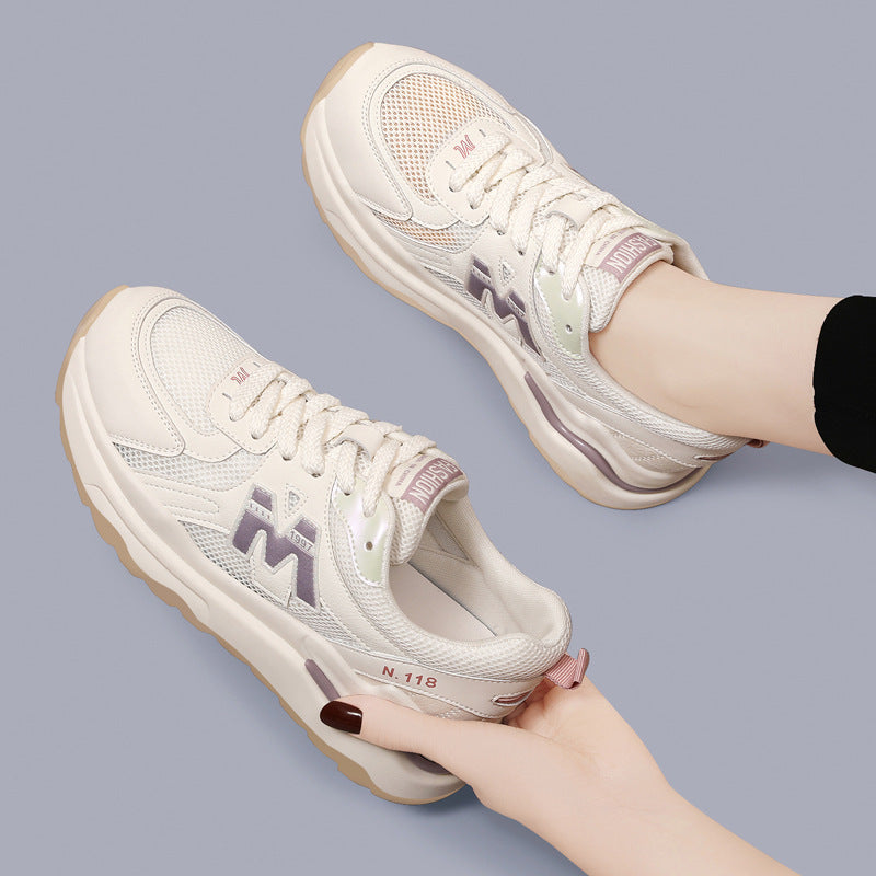 Damen Sportliche und atmungsaktive Laufschuhe mit dämpfender Sohle R&B