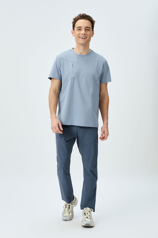 R&B | Herren Sport Frühling und Sommer Sonnenschutz kurze Ärmel
