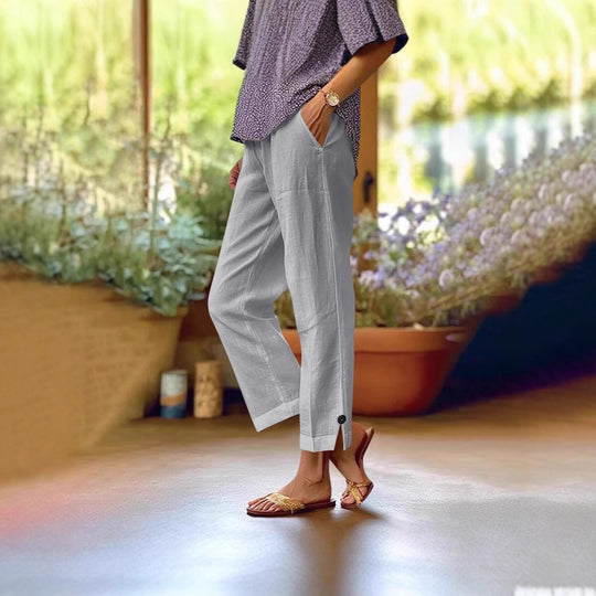 Damen Bequeme Sommerhose R&B