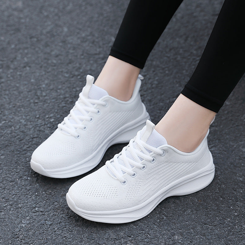 Damen Sportschuhe mit atmungsaktivem Mesh-Obermaterial und dämpfender Sohle