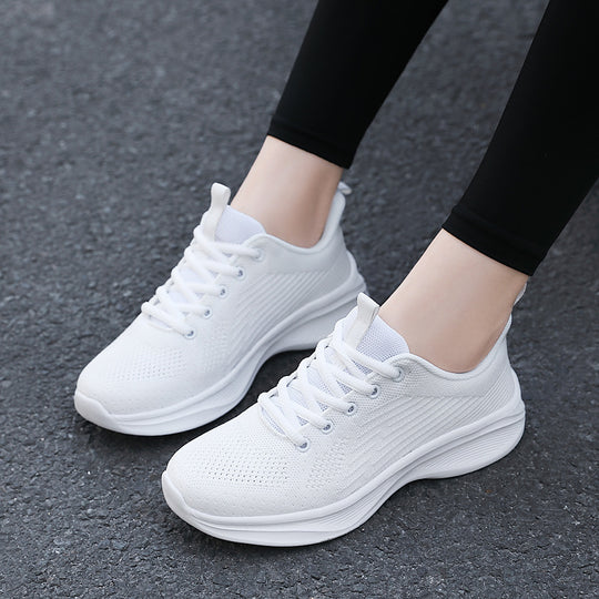 Damen Sportschuhe mit atmungsaktivem Mesh-Obermaterial und dämpfender Sohle R&B