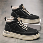 Damen Modische High-Top Sneakers mit robuster Sohle und gepolsterter Innensohle