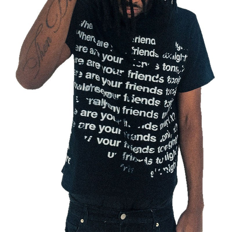 Damen Grafik-Print T-Shirt R&B