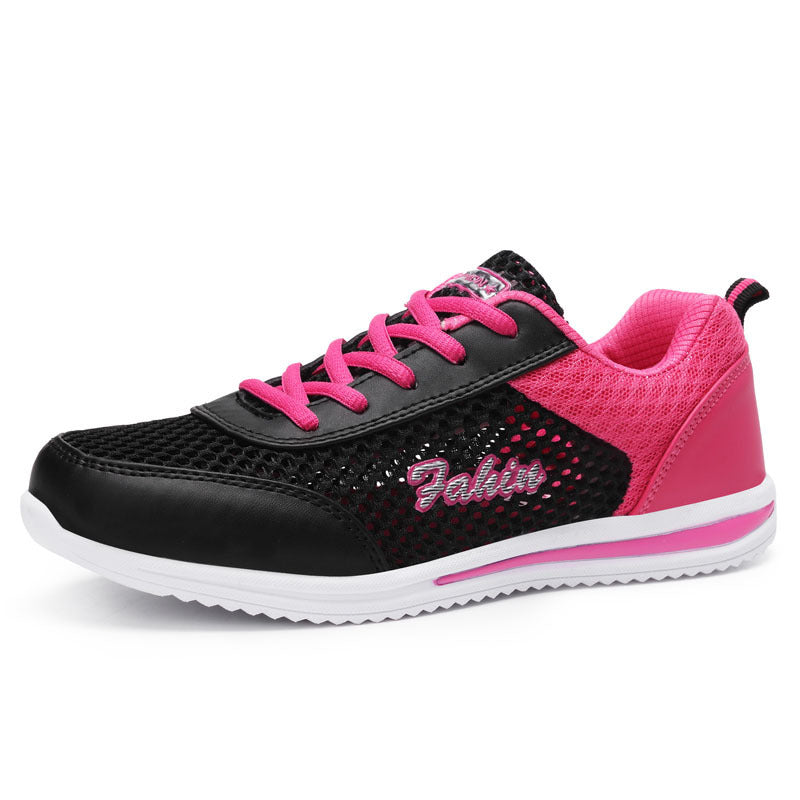 Damen Lauf-Sneaker mit atmungsaktivem Mesh-Obermaterial und bequemer Dämpfung R&B