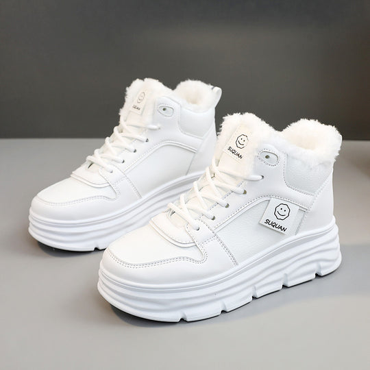 Damen Chunky Winter Sneakers mit kuscheligem Innenfutter und rutschfester Sohle R&B