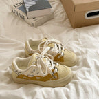 Damen Bequeme Sneaker mit floralen Akzenten und atmungsaktiver Sohle R&B