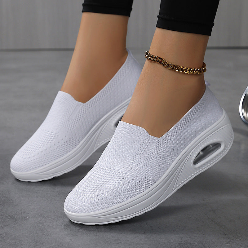 Damen Bequeme und luftige Sneakers mit Stoßdämpfung