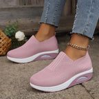 Damen Atmungsaktive Slip-On Sneakers mit erhöhtem Komfort R&B
