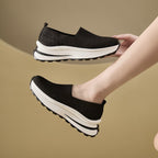 Damen Atmungsaktive Slip-On Sneakers mit flexiblem Dämpfungssystem R&B