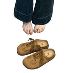 Damen Clogs mit atmungsaktiven Einsätzen und bequemer Schnürung
