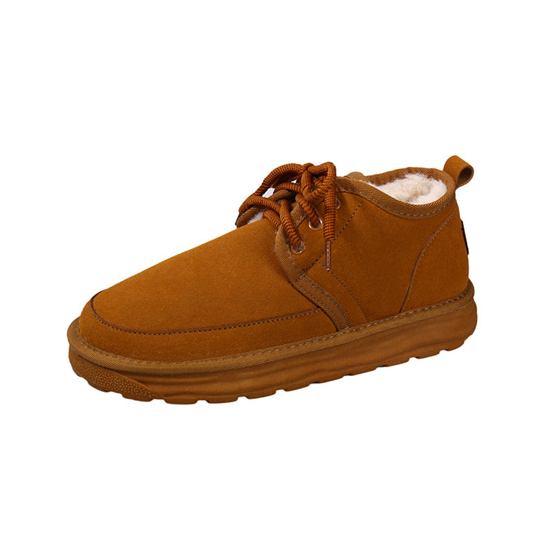 Damen bequeme und stylische Sneakers aus hochwertigem Veloursleder R&B