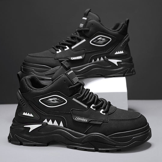 Damen Sportliche High-Top Sneakers mit dynamischem Design und rutschfester Sohle R&B