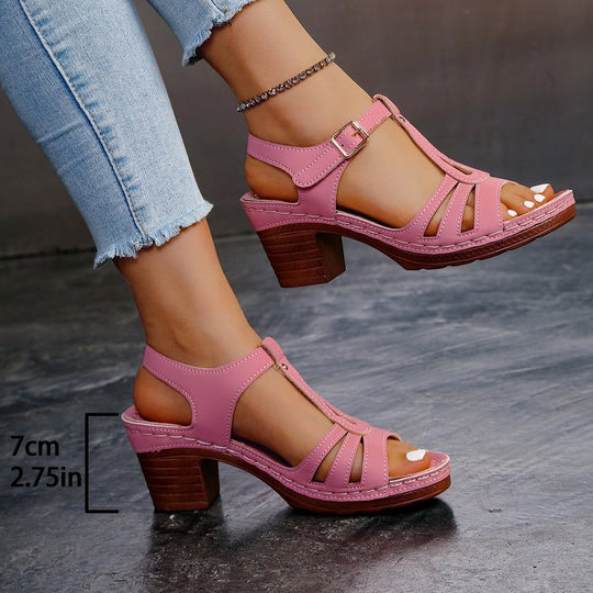 Damen Komfortable Riemchen Sandalen R&B