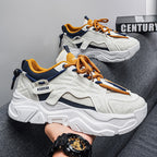 Damen Chunky Fashion Sneakers mit sportlichem Design und atmungsaktivem Obermaterial