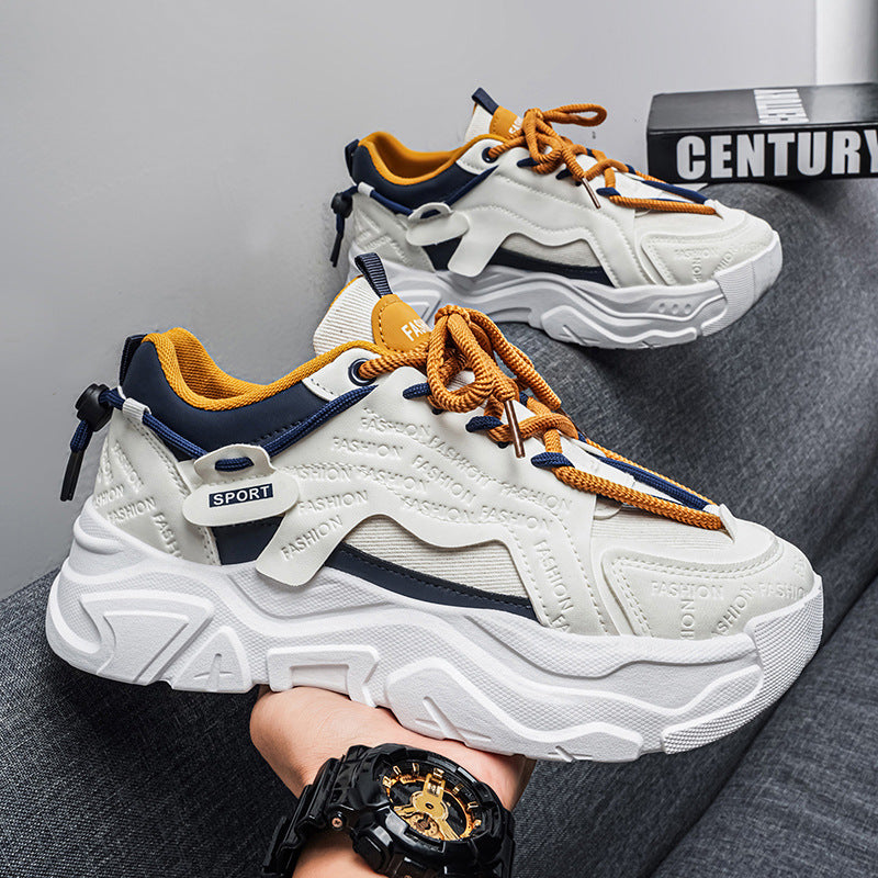 Damen Chunky Fashion Sneakers mit sportlichem Design und atmungsaktivem Obermaterial