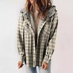 Damen Flanelljacke mit Fleecefutter R&B
