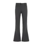 Damen Flared Jeans mit modischem Streifenmuster und hohem Bund R&B