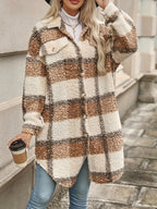 Damen Oversized Shirtjacke R&B