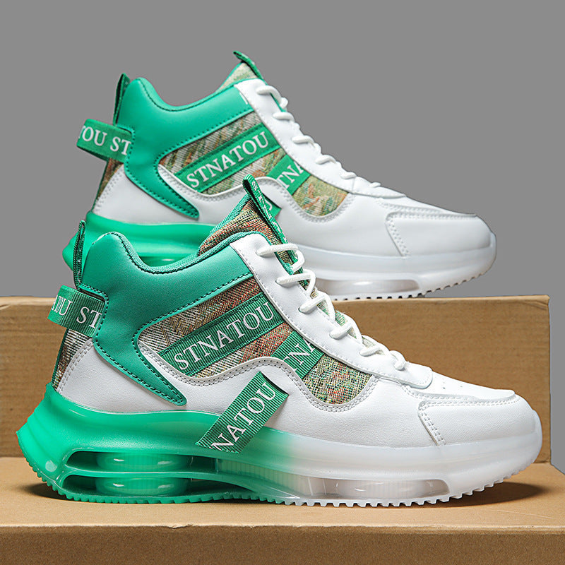 Damen Sportliche High-Top Sneakers mit innovativem Air-Sohlen-System R&B