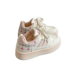 Damen Sneakers mit verspieltem Karomuster und bequemer Sohle R&B