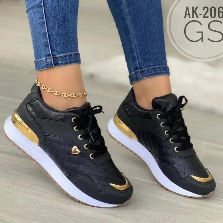 Damen Sportliche Sneakers mit modischen Akzenten und komfortabler Dämpfung R&B