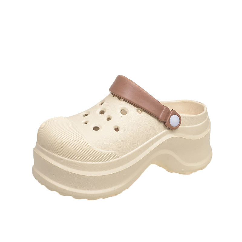 Damen modische Wasserclogs mit rutschfestem Design und verstellbarem Riemen R&B