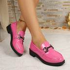 Damen Modische und komfortable Slipper mit schickem Riemen R&B