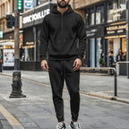 Herren Sportliches Jogginganzug mit strukturiertem Design R&B