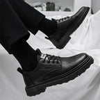 Damen Robuste Schnürschuhe aus hochwertigem Leder mit rutschfester Sohle R&B
