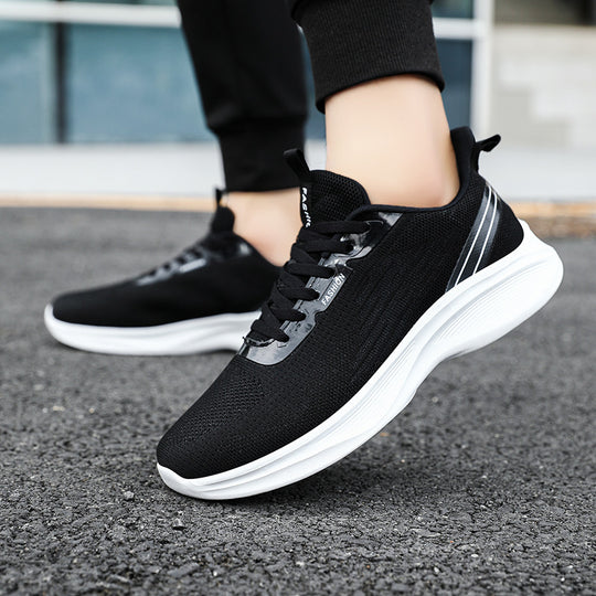 Damen Sportliche Sneakers mit atmungsaktivem Mesh-Obermaterial und bequemer Dämpfung R&B