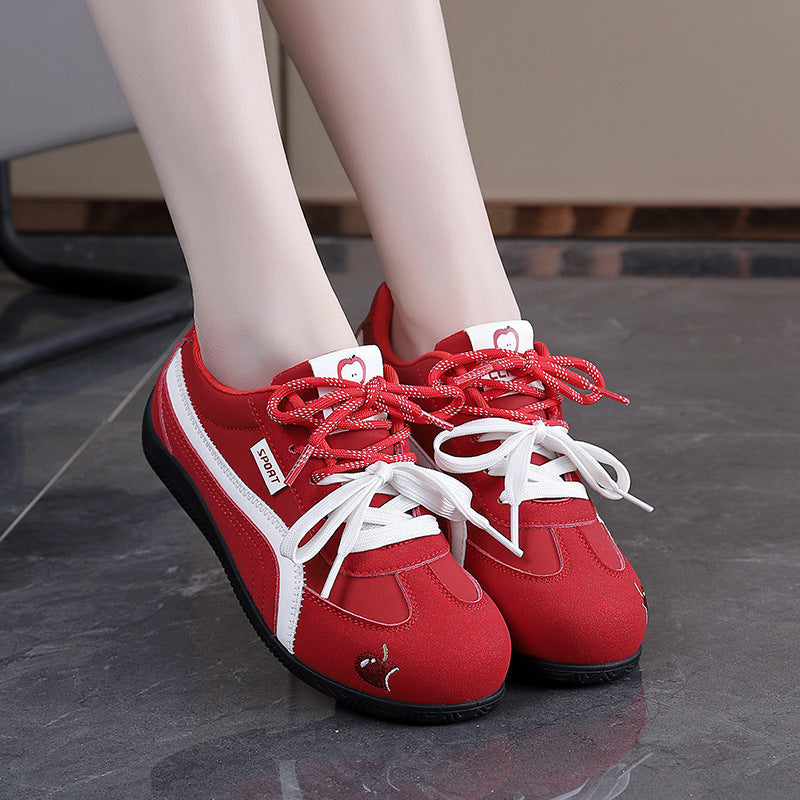 Damen Sportliche Sneakers mit gepolsterter Sohle und atmungsaktiver Mesh-Oberfläche R&B